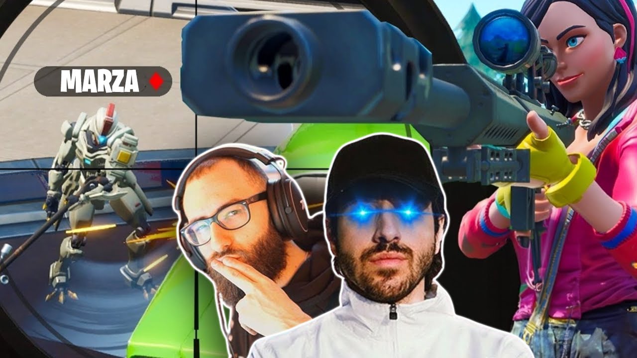 MARZA E NEZAK VENGONO STREAM SNIPERATI... ANCORA😂 Fortnite Ita