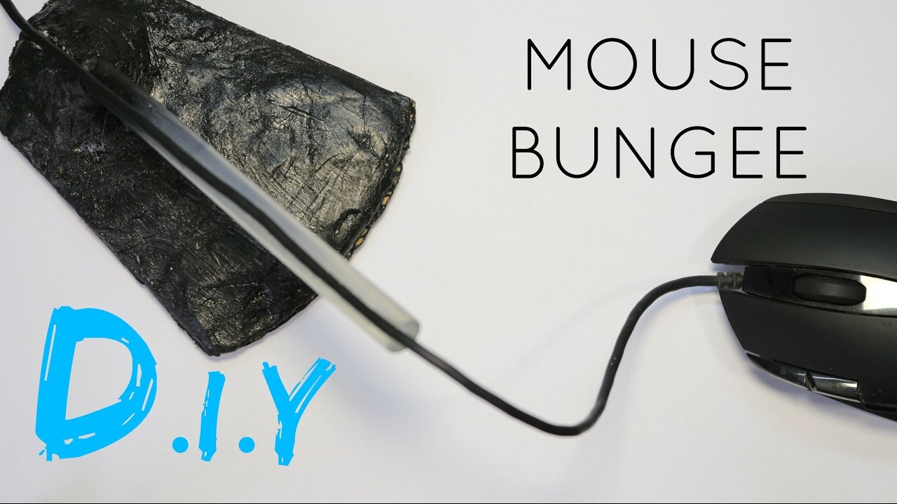 DIY - Mouse Bungee //COOL & EFFECTIVE\\