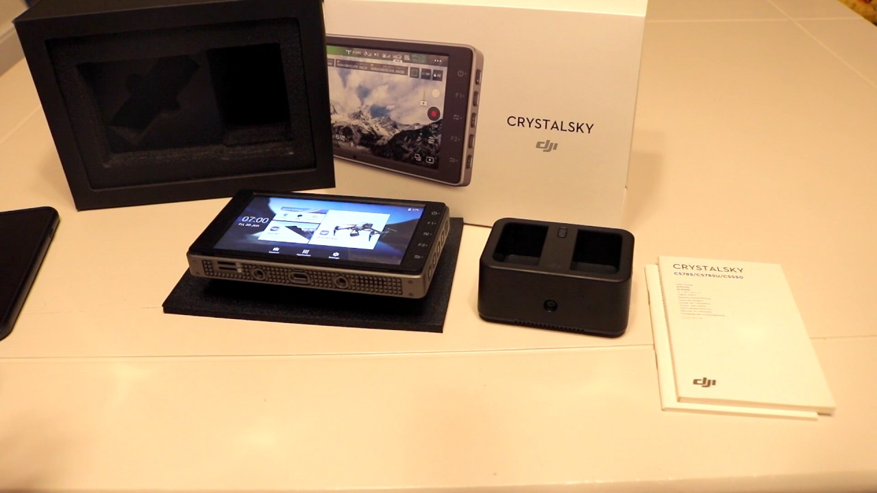 DJI CrystalSky 5.5 Inch Device Mini Review & First Look