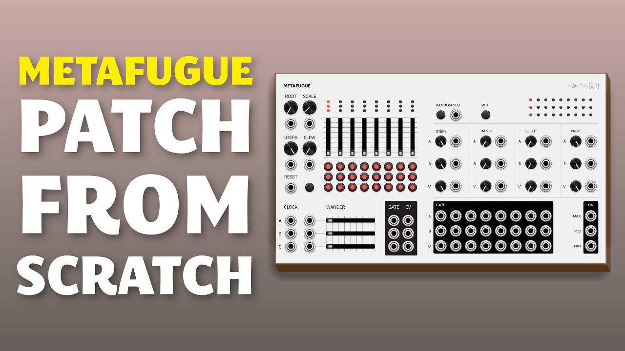 Dark Hijaz Ambient from scratch with Metafugue