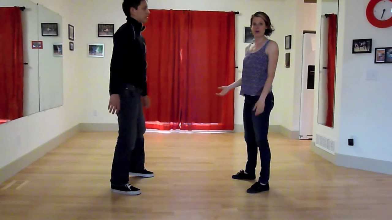 The Push Out | Swing Dance Aerial Breakdowns (Lesson 16) | Lindy Ladder