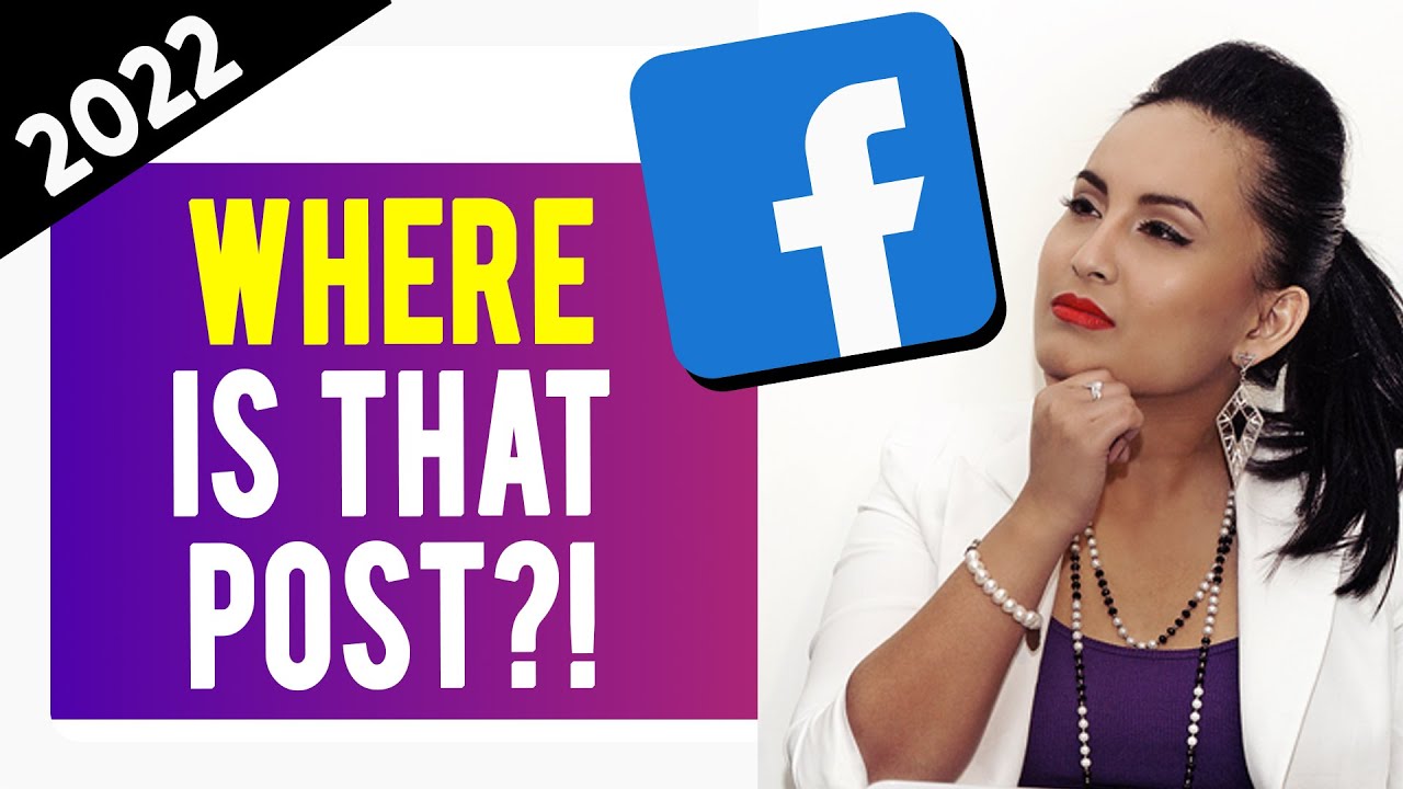 Как найти старую публикацию в профиле Facebook в 2022 году | БЫСТРЫЙ способ! 💡⏰