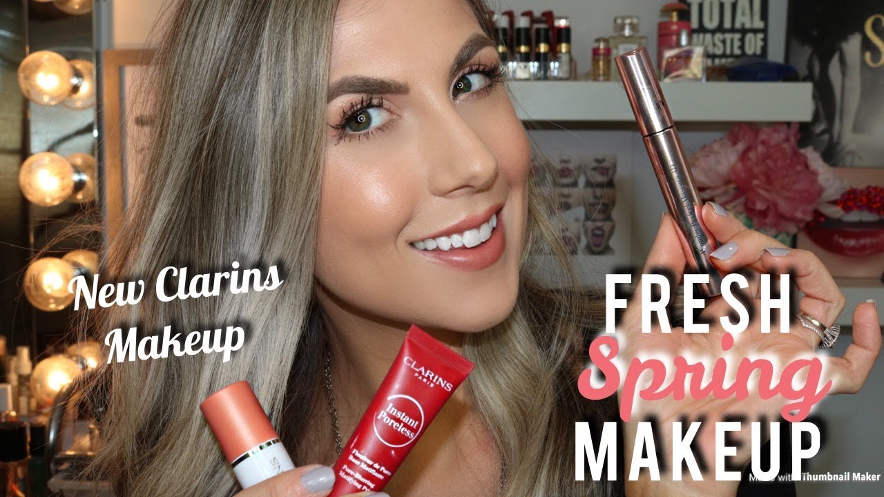 Свежий весенний макияж | Тестирую новую косметику Clarins!
