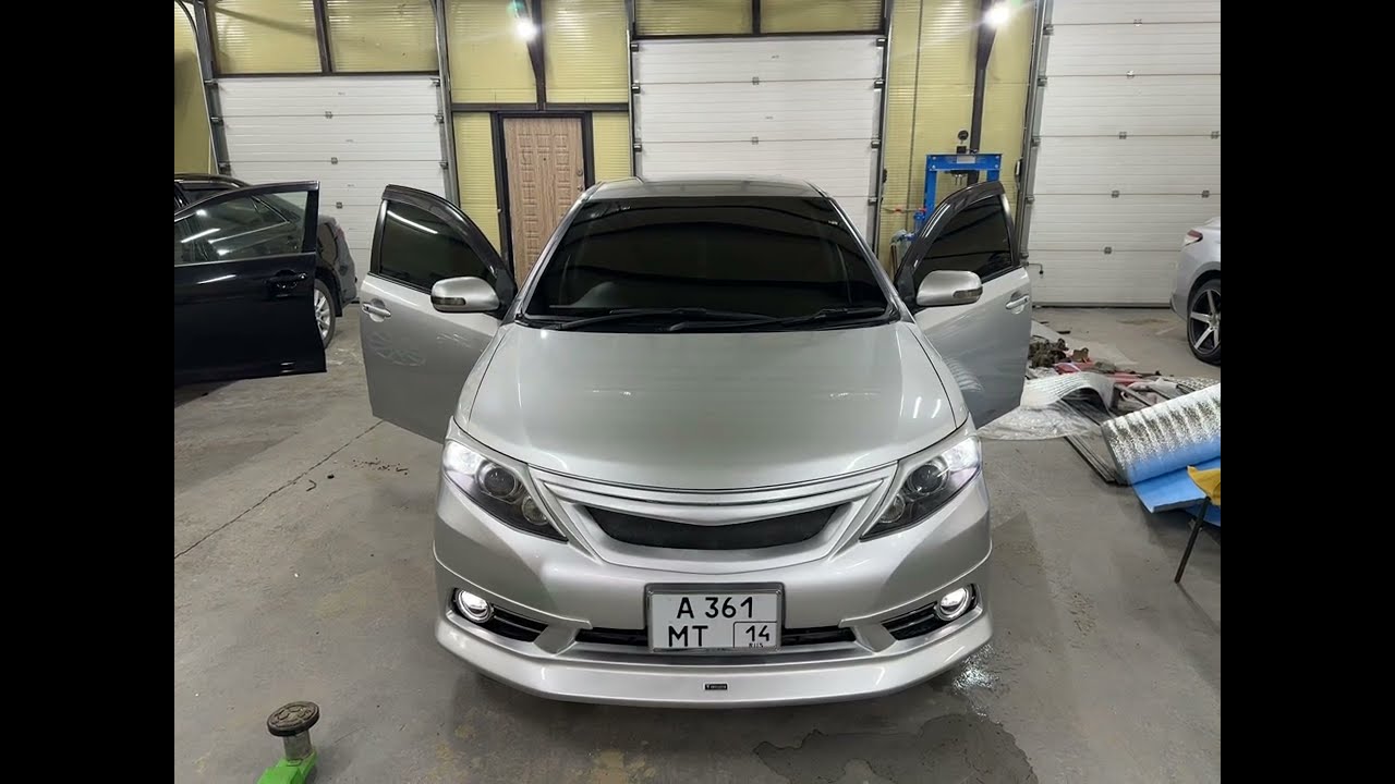 [3] АКУСТИКА В ДЕЙСТВИИ TOYOTA ALLION 260