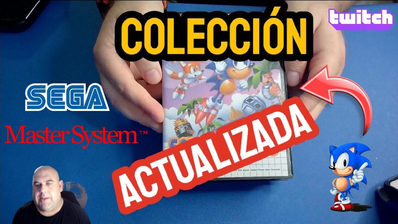 Enseño toda la COLECCIÓN de SEGA Master System