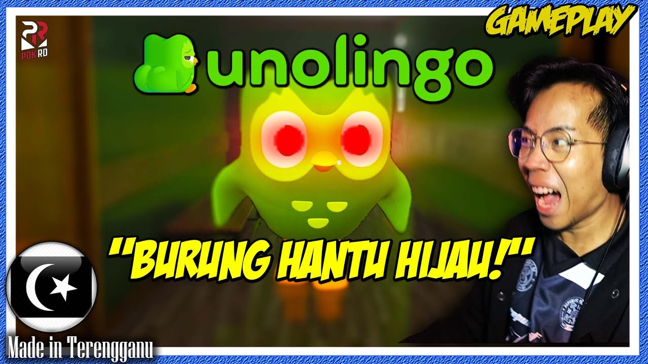 *SERAM!!* BURUNG HANTU HIJAU MENGGILA?! || UNOLINGO Gameplay  [Pok Ro] (Malaysia)