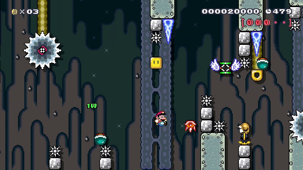 [SMM2] Demise: Kinoko Cave by Anthony (2nd Clear)