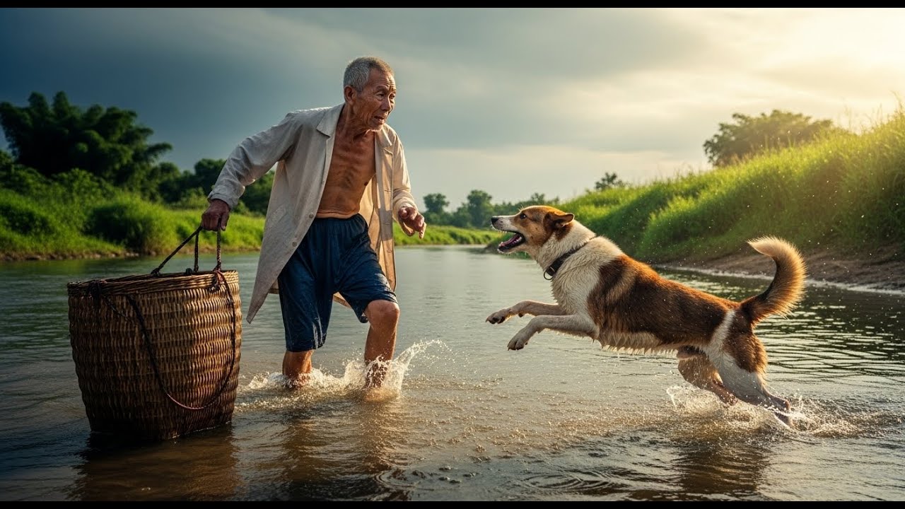 Nghe Chó Sủa Không Ngừng Bên Bờ Sông, Ông Lão Đi Kiểm Tra Và Cái Kết Không Ai Ngờ