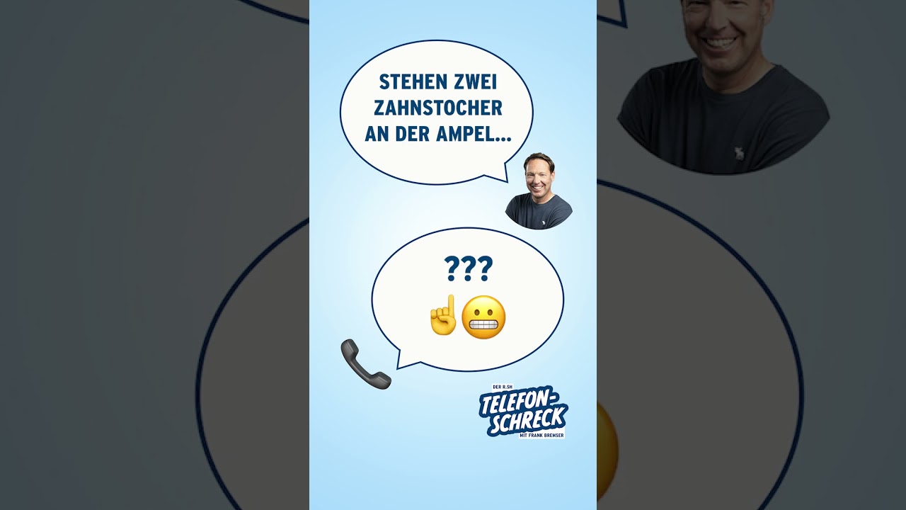 Der R.SH Telefonschreck mit Frank Bremser