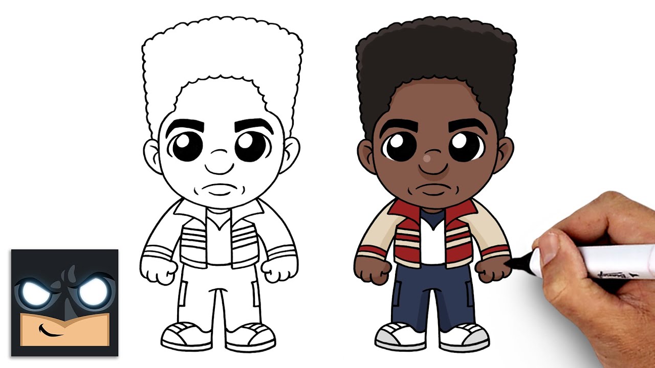 How to Draw Lucas | Stranger Things
