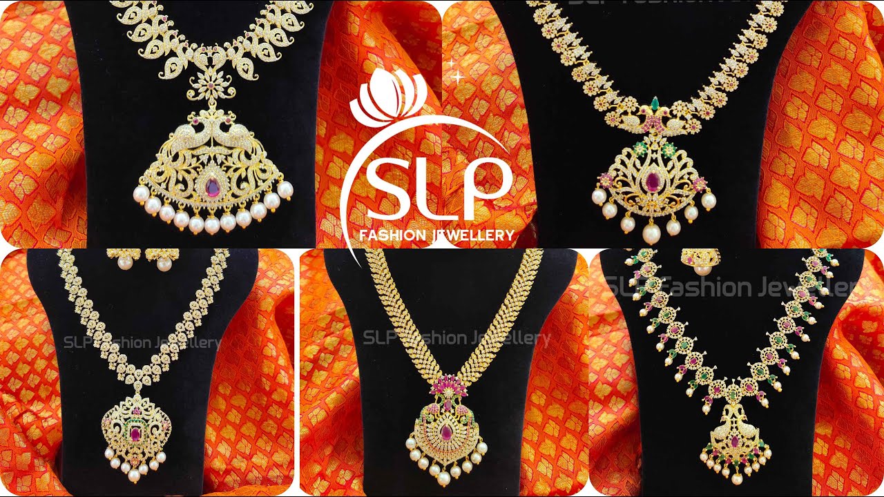 Cz Short Sets | Trending 1Gram Gold Jewellery | SLP Fashion Jewellery | Wedding Collection
