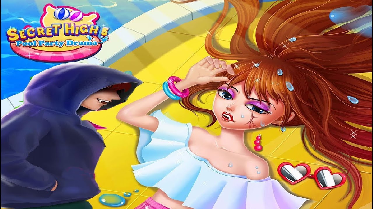 Secret High School 5 - Pool Party Drama  Android gameplay Beauty Salon Games
