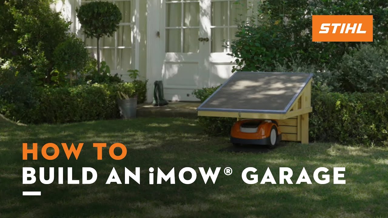 How to build an iMow garage | STIHL DIY