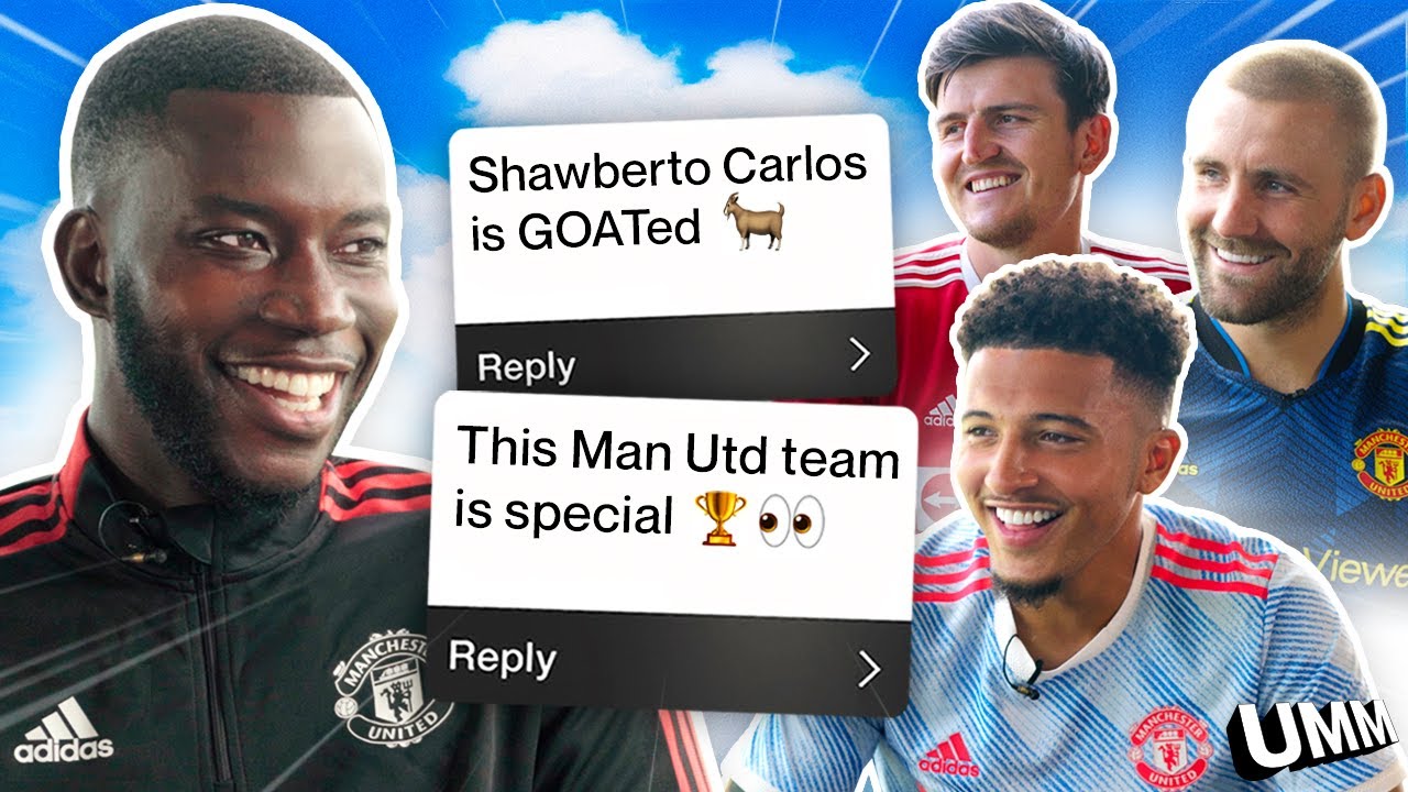 HARRY PINERO MEETS JADON SANCHO, LUKE SHAW AND HARRY MAGUIRE! | Man Utd Assumptions Special