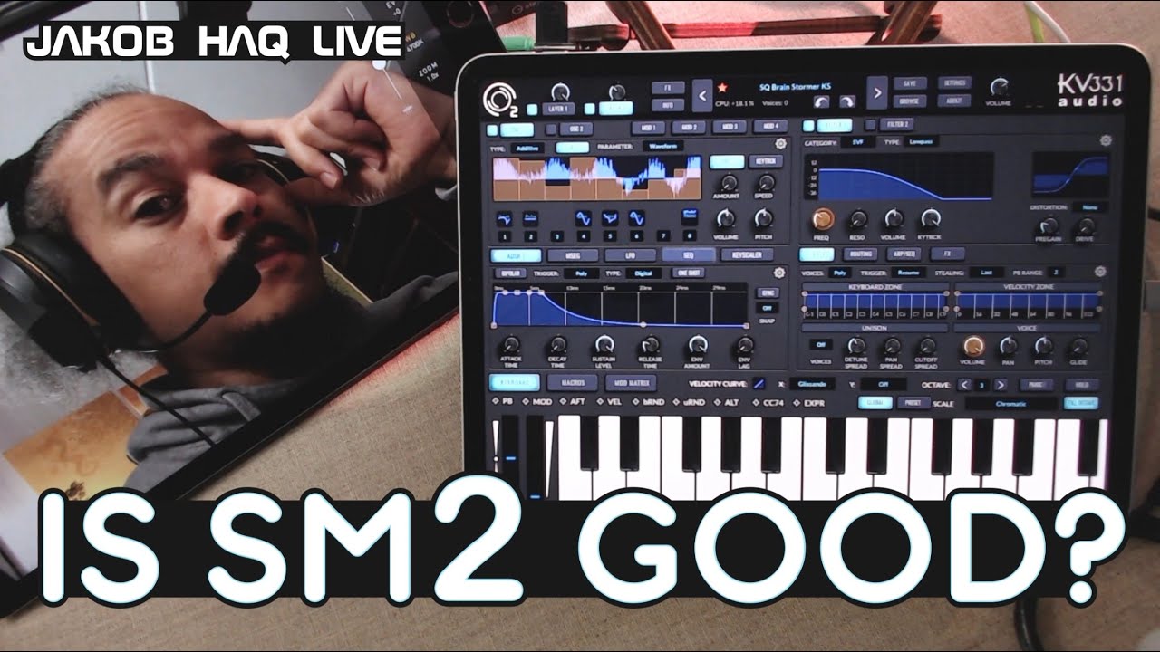 You wanted me to check out SynthMaster 2 so | Jakob haQ LIVE