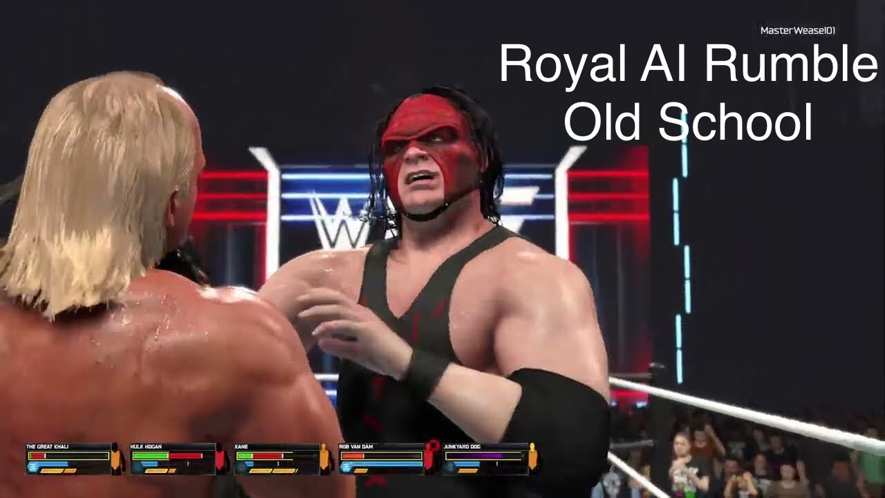 Royal AI Rumble Match WWE 2K26
