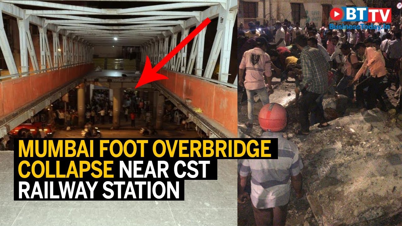 Mumbai foot overbridge collapse near CST Railway Station | Business Today