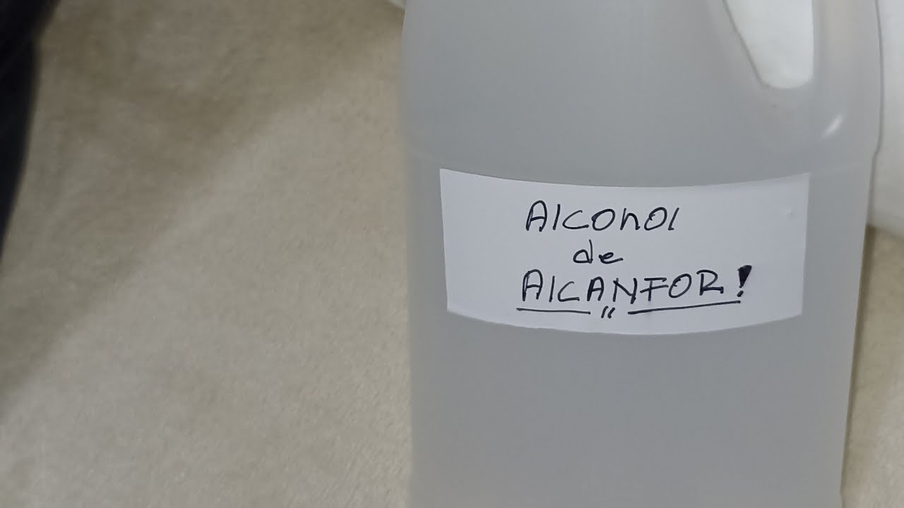 ✅ C&Oacute;MO HACER ALCOHOL DE ALCANFOR?  / &Aacute;CAROS / VIRUS / ZANCUDOS / OLOR A SUDOR?