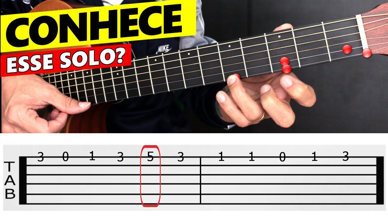 VOC&Ecirc; J&Aacute; TOCA ESSE SOLO NO VIOL&Atilde;O?  D&aacute; uma olhada e veja quanto &eacute; F&Aacute;CIL - Professor Sidimar Antunes🎸