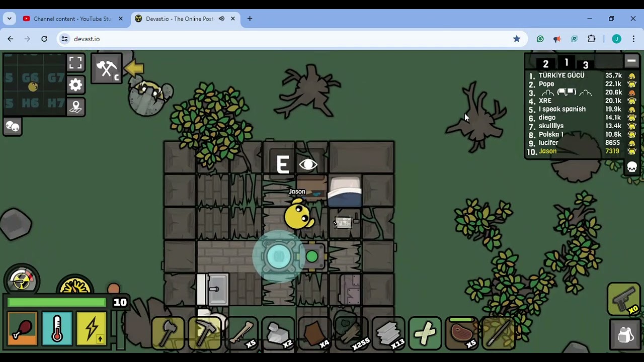 Devast io 142 The Online Post Apocalyptic Survival Game