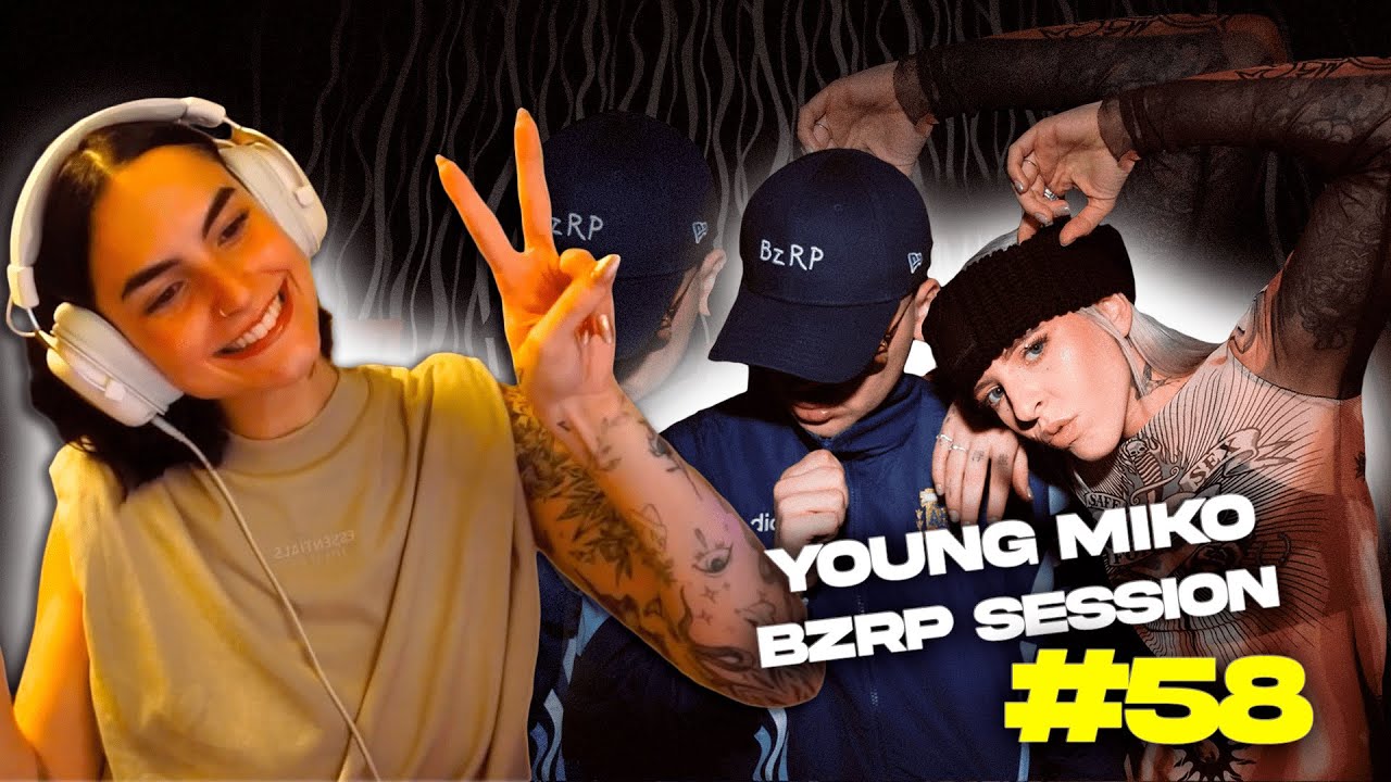 REACCION YOUNG MIKO || BZRP Music Sessions #58