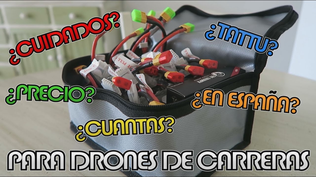 Consejos de Baterías LIPO | Mi preferida? Tiendas en España? Tattu? Cuidados? Cuantas necesito?
