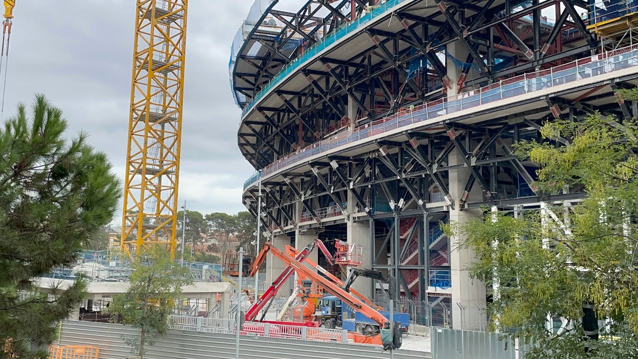 💥Obras Evolución Gol Norte | 02/10/25 Spotify Camp Nou 