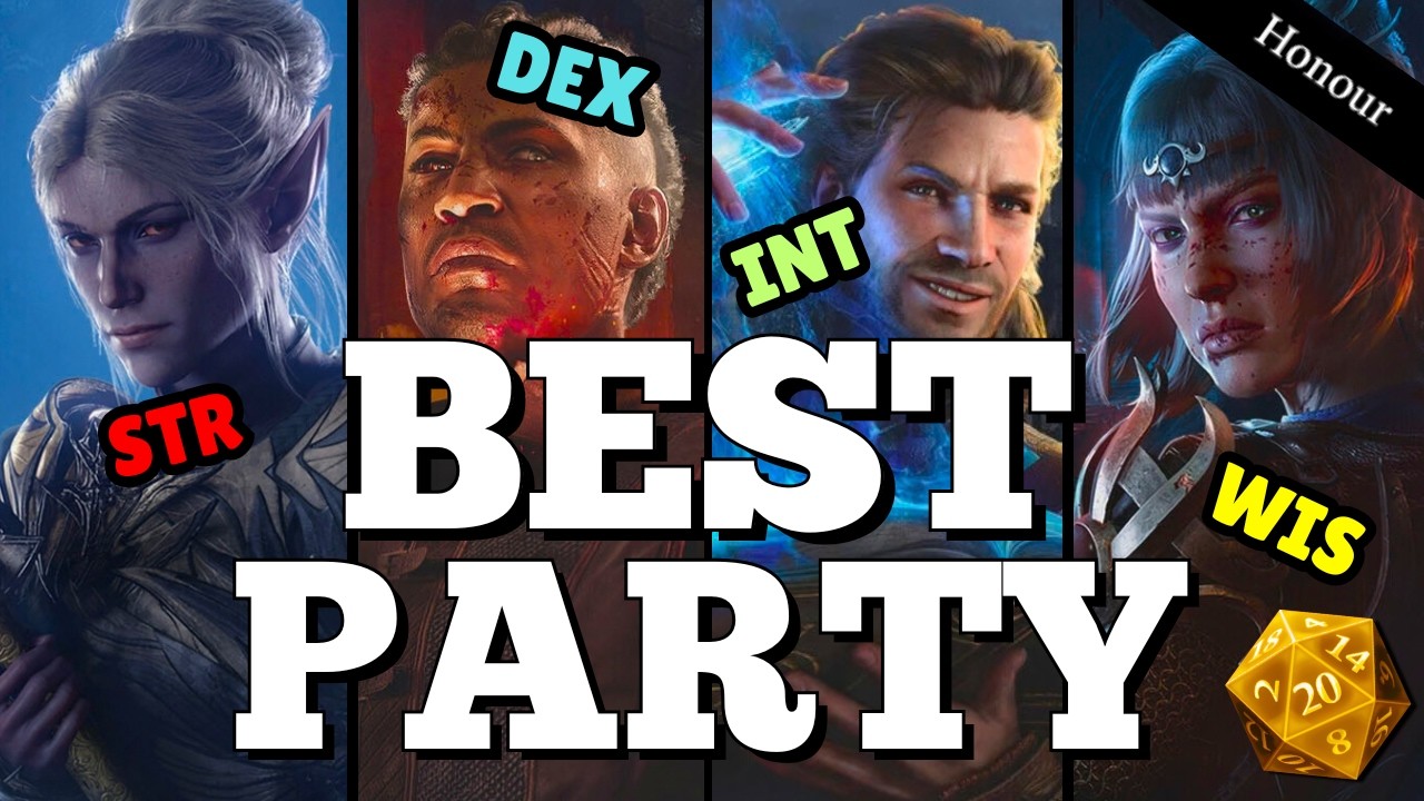 Top Builds for Honour & Tactician Mode, Full Party Setup | Baldur's Gate 3