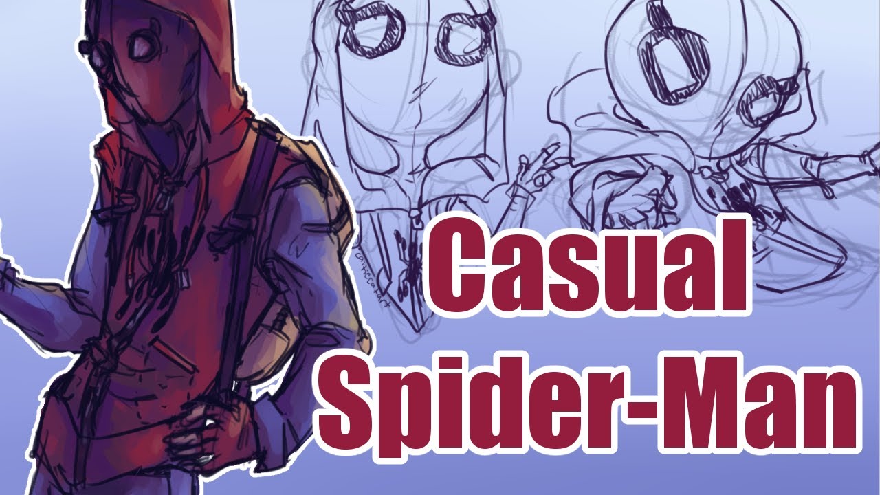 Casual Spider-Man [speedpaint]