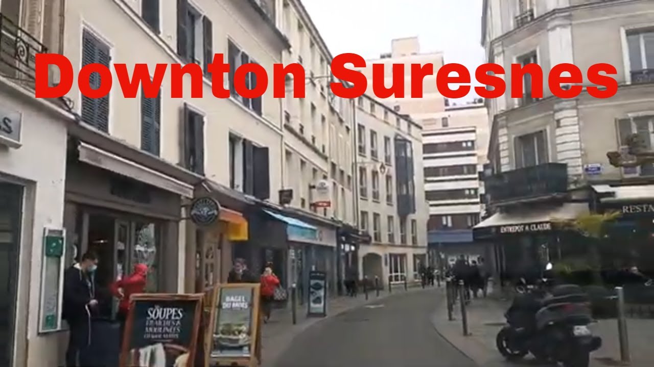 Downton Suresnes 4K- Driving- French region