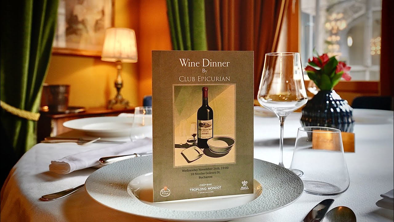 CLUB EPICURIAN by LE MANOIR - CHATEAU TROPLONG MONDOT AT LE BISTROT FRANCAIS