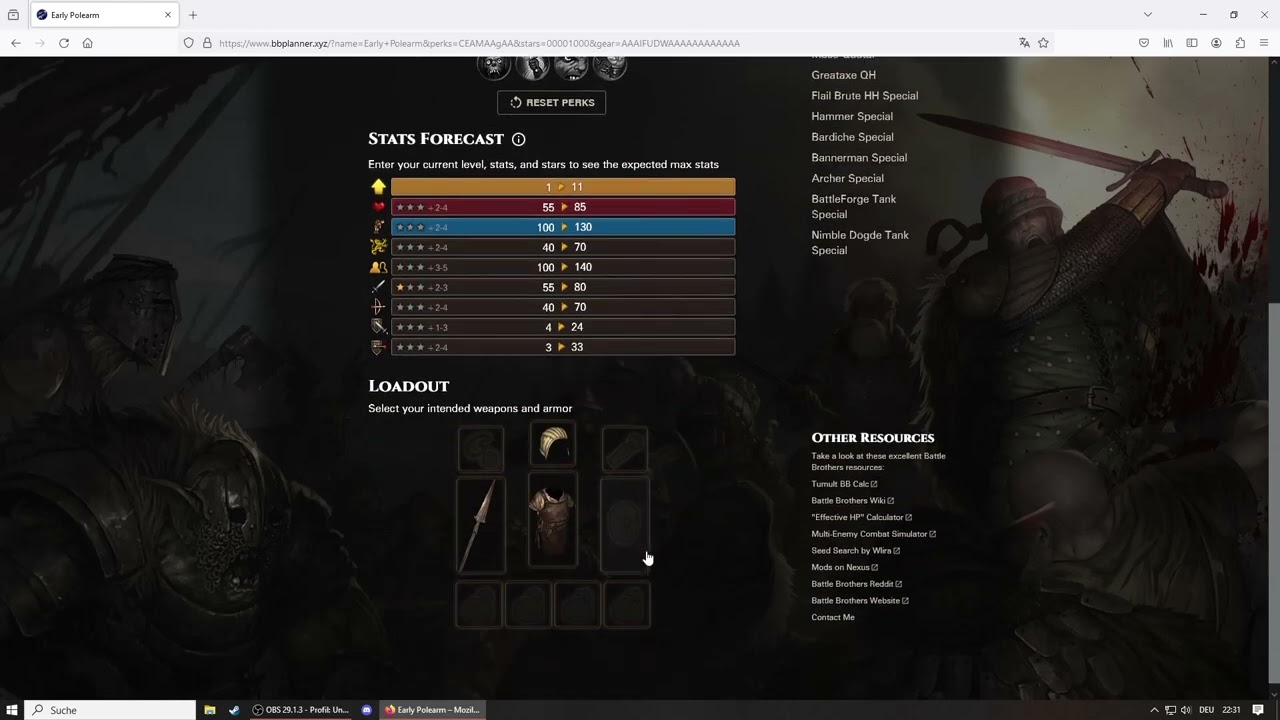 Battle Brothers BUILDS GUIDE all the actuell Builds that you need in 2024