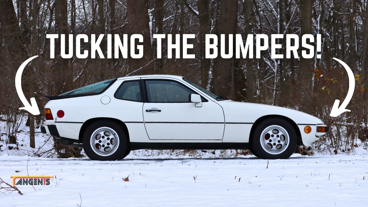 Porsche 924 Bumper Snub Mod / Выглядит НАМНОГО ЛУЧШЕ!