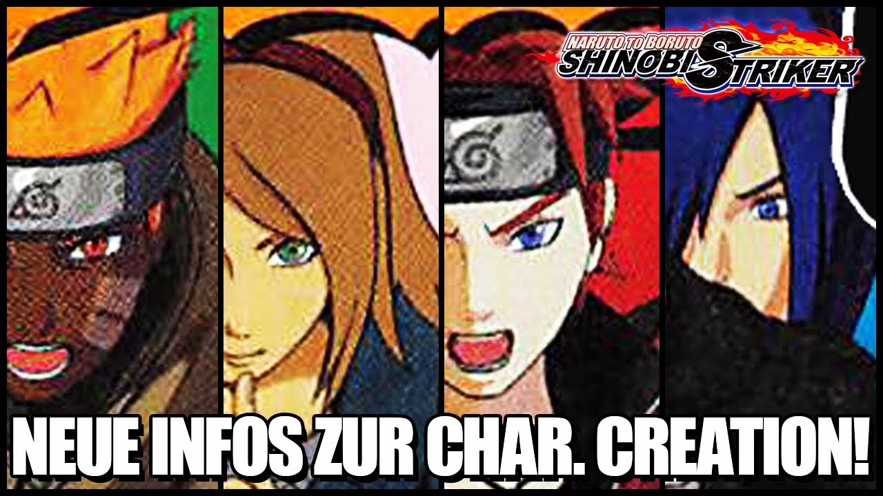 Naruto To Boruto: Shinobi Striker - Unseren EIGENEN Charakter ERSTELLEN + JUTSU'S lernen!