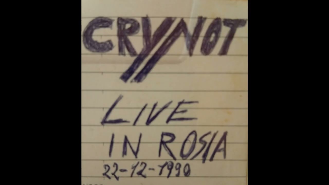 Cry Not live @ Mostro di Rosia 22 12 1990