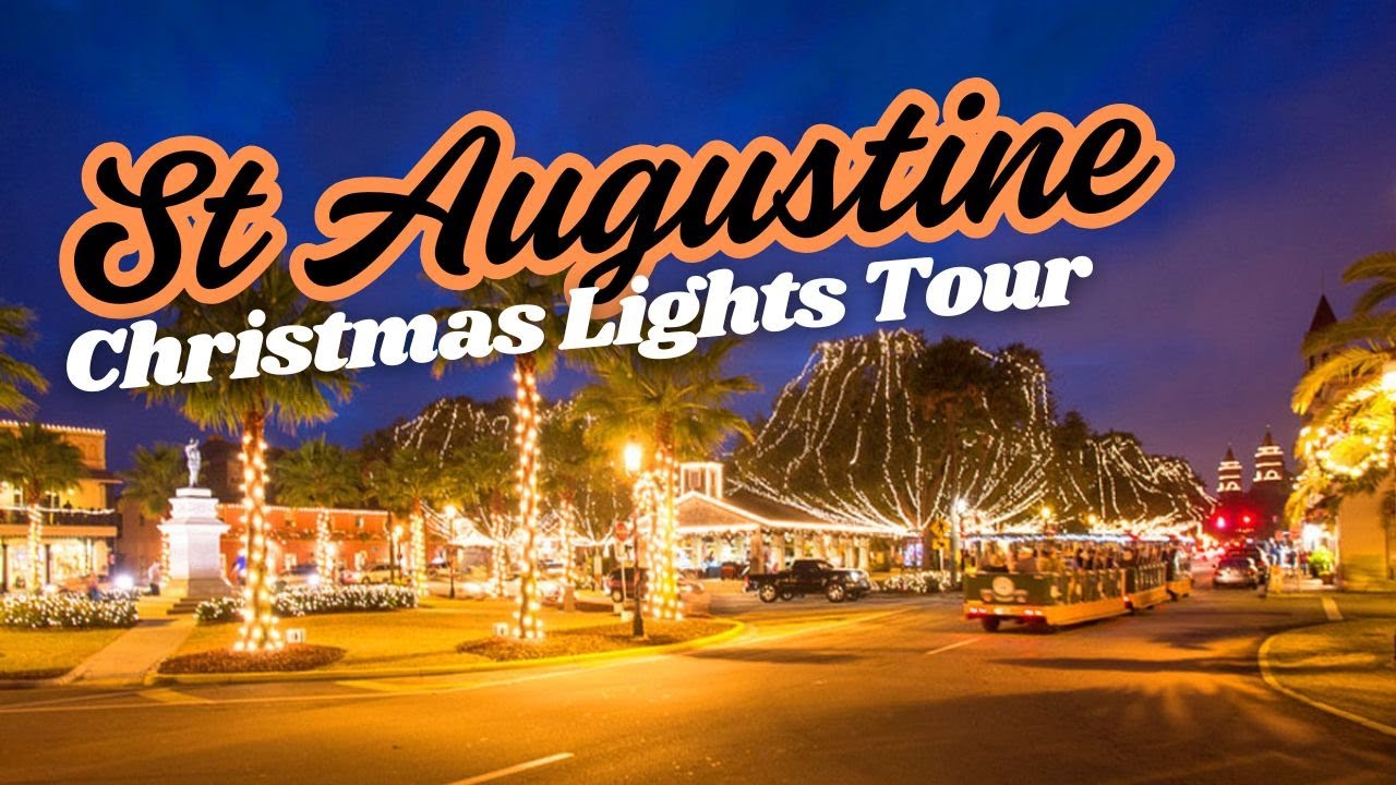 St. Augustine Christmas Lights Night Walk | December | Florida