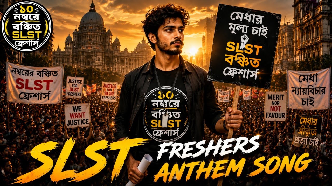 SLST Freshers' Anthem | পূর্ণ নম্বরেও বঞ্চিত | শুধু গান নয়, বঞ্চিত ফ্রেশার্সদের প্রতিবাদের আওয়াজ🎵✊