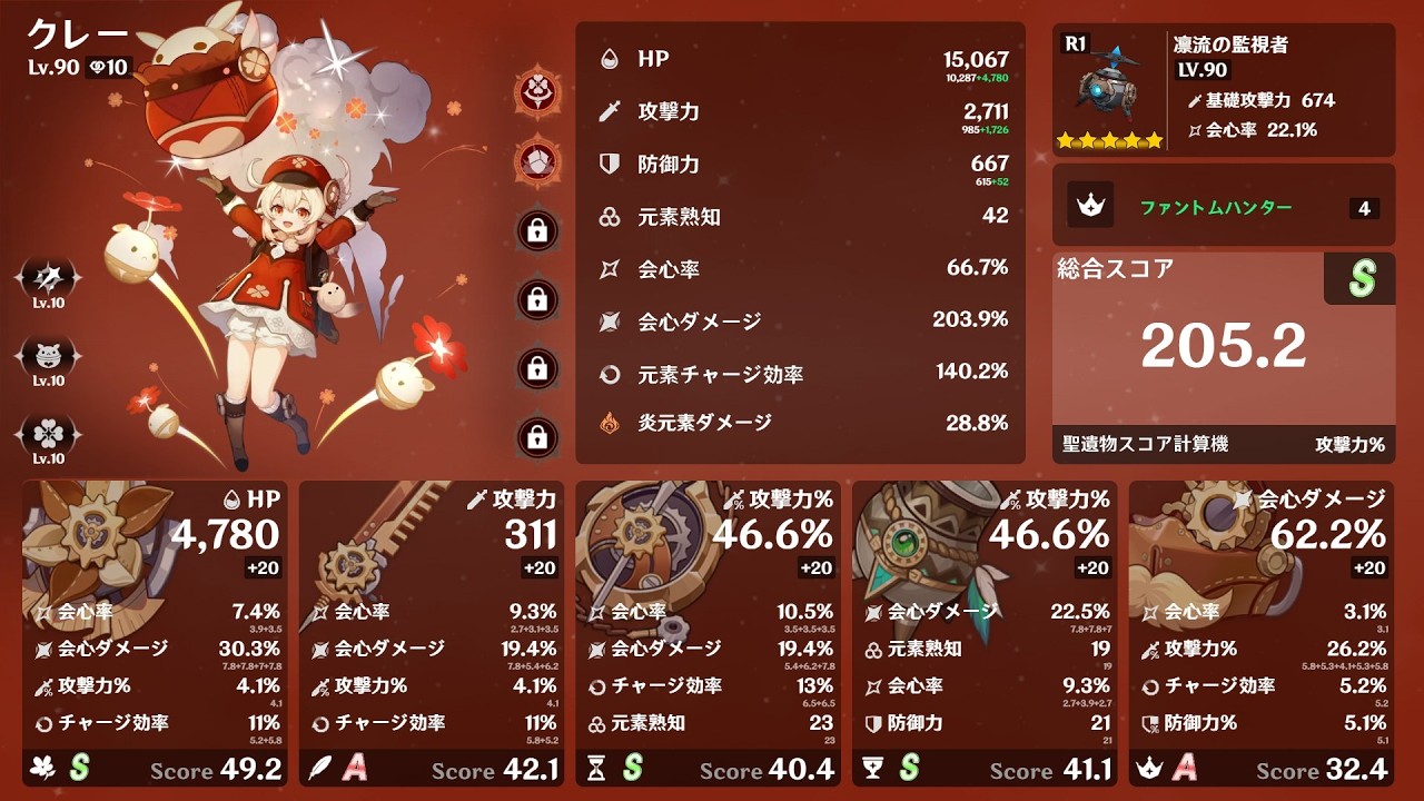 クレーPTでDPS20万突破！！！！