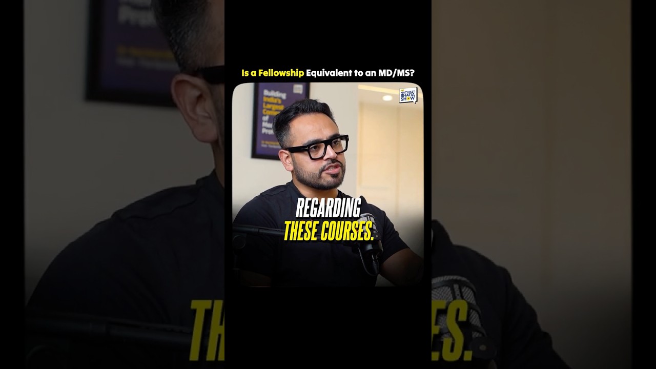 Is a Fellowship Equivalent to an MD/MS?