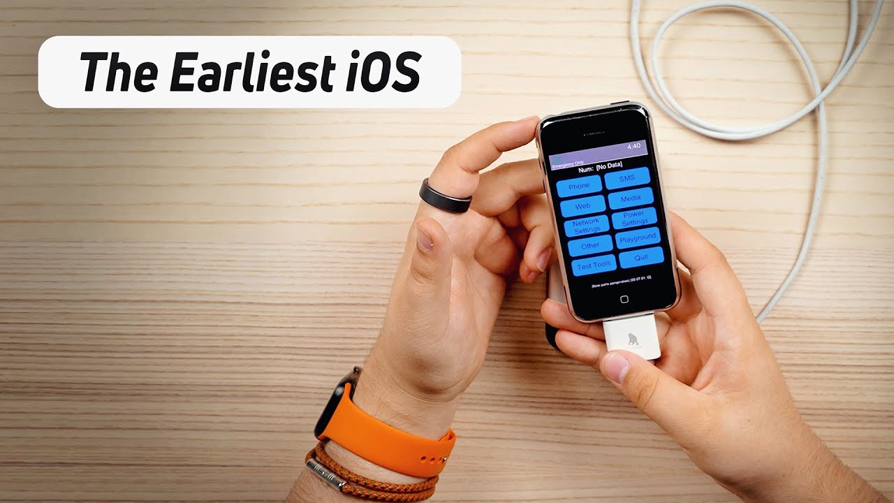 Внутри самого первого iPhone