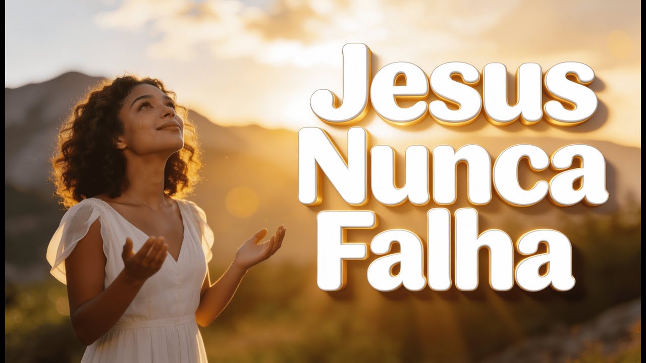 JESUS NUNCA FALHA — Louvor Para Momentos Difíceis | Adoração Que Transforma Corações