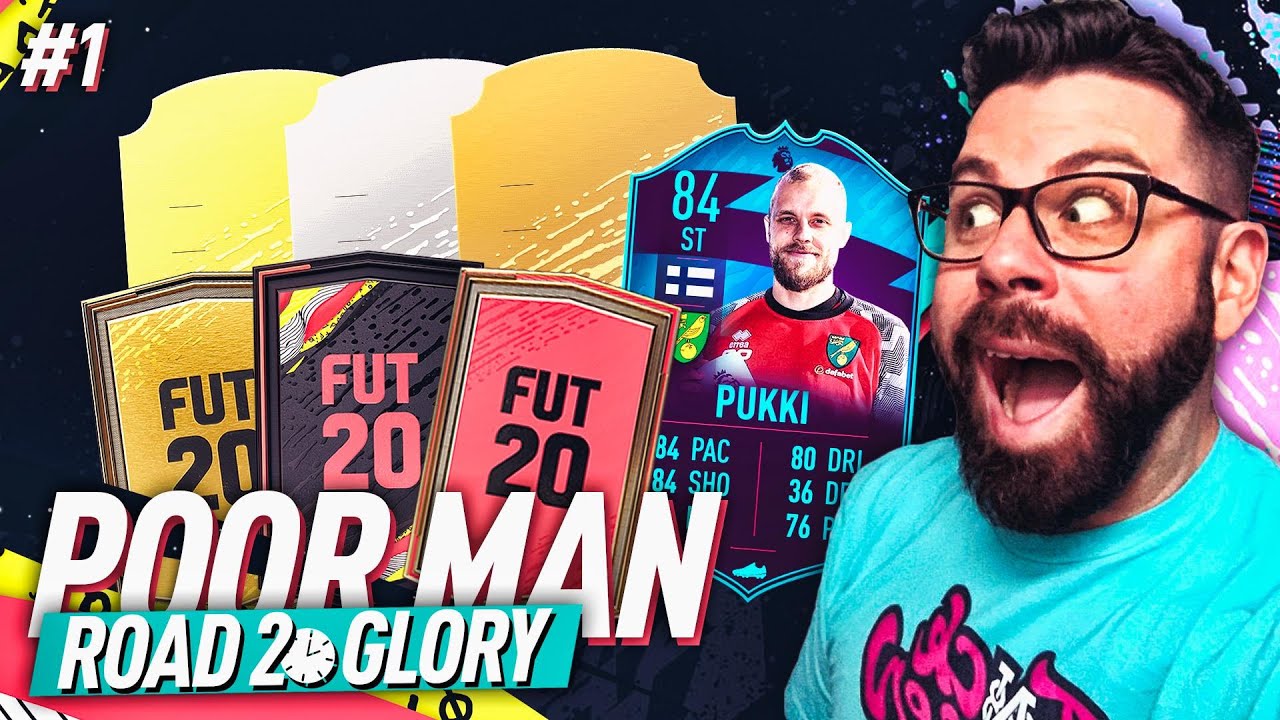THE BEGINNING!! HARDEST RTG I WILL EVER DO! - POOR MAN ROAD TO GLORY #1 - FIFA 20 Ultimate Team