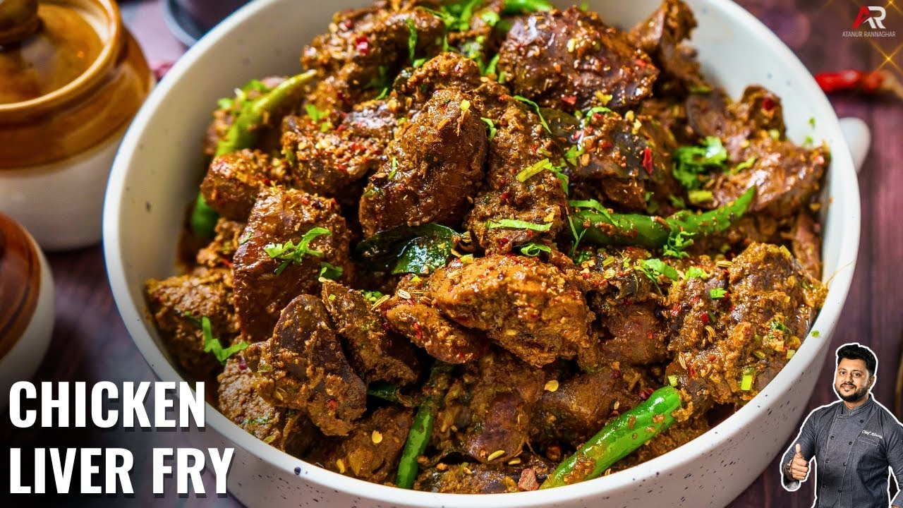 Chicken Liver Masala Recipe in Hindi | Atanur Rannaghar Hindi