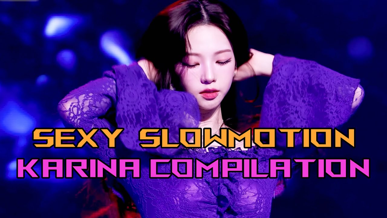 【4K slowmotion】Aespa karina sexy dance  compilation
