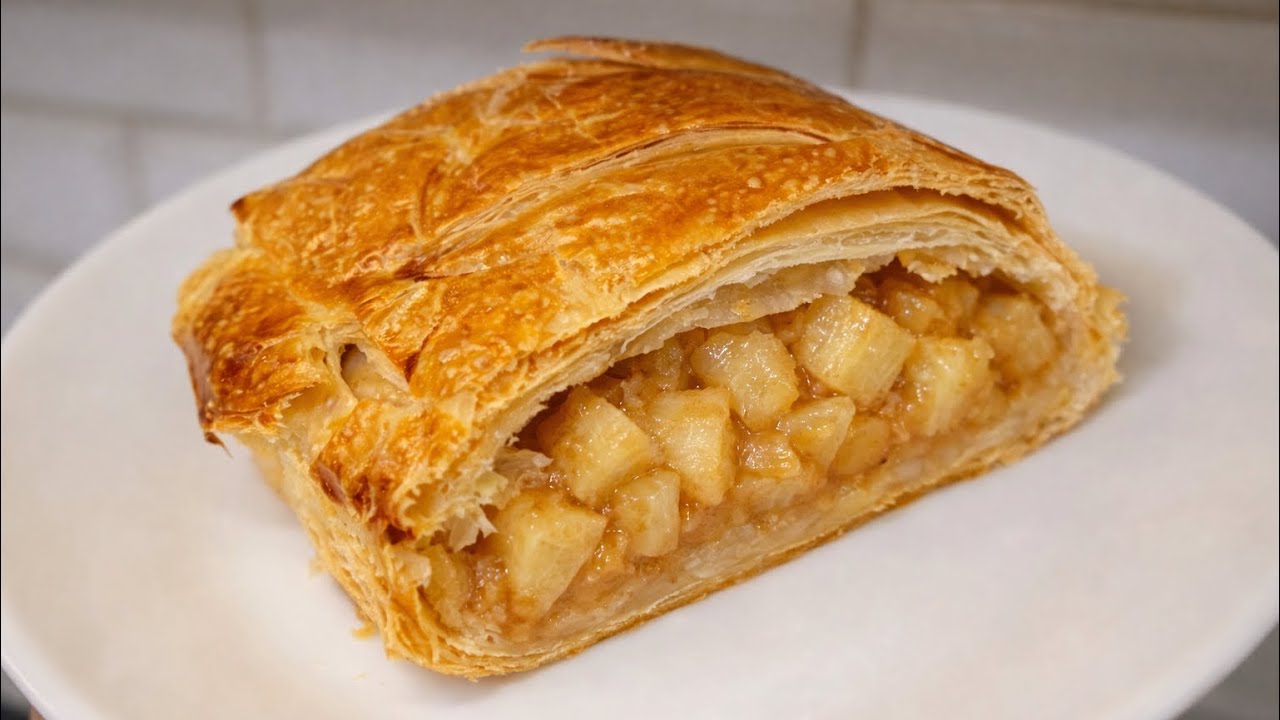 Quick & Aromatic Apple Strudel — No Dough Making Needed! 🍎✨
