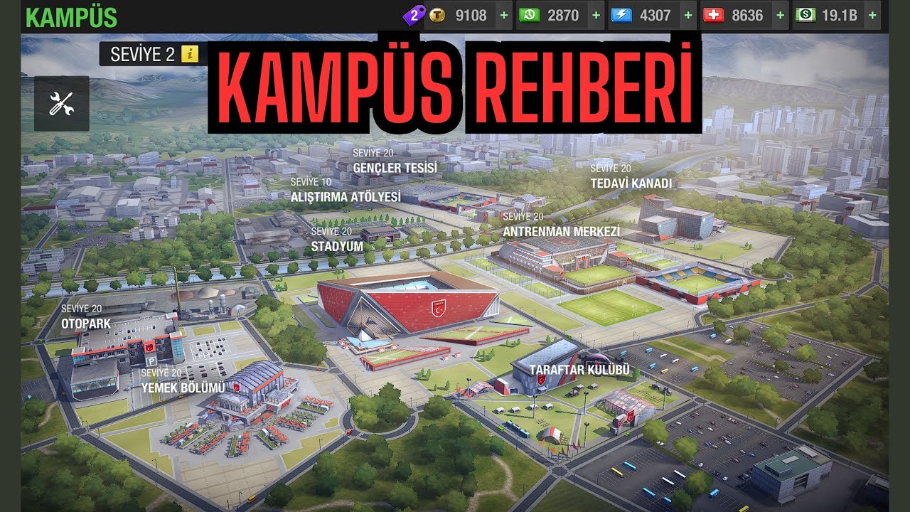 Top Eleven Kampüs Rehberi