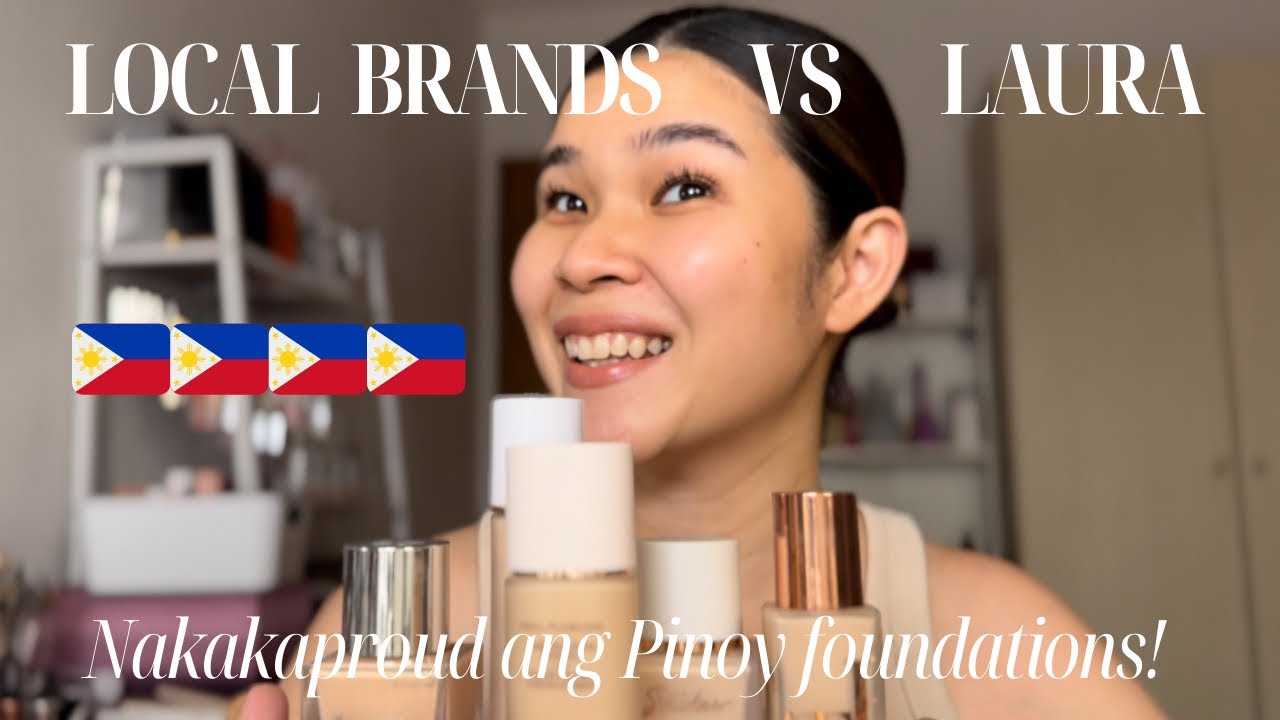 TINALO NG LOCAL BRAND ? | LAURA MERCIER FOUNDATION VS LOCAL 🇵🇭 FOUNDATIONS | JEN DE LEON