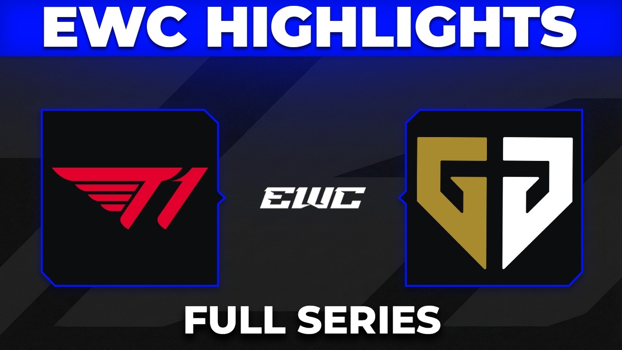 T1 vs GEN Highlights ALL GAMES | EWC 2026 3RD Place Match | T1 vs Gen.G