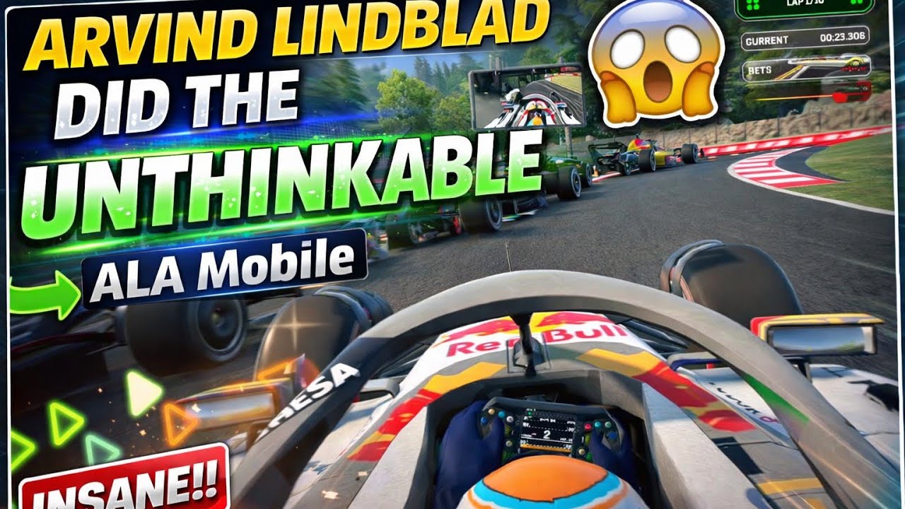 Arvind Lindblad Did the UNTHINKABLE 😱 | ALA Mobile #f1 