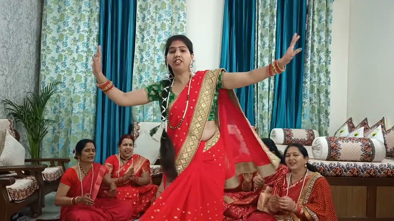 पहाड़ो वाली मैया मेरा दिल ले गई जाते जाते मुझे आशीष दे गई#mata के bhajan #song # mandir #dance 